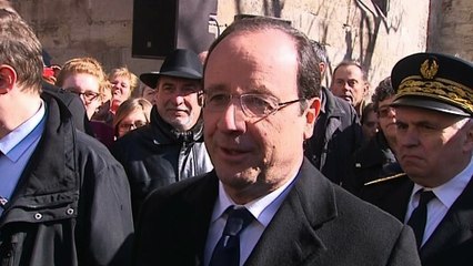 Déclaration à la presse après l'hommage à M. Maurice FAURE