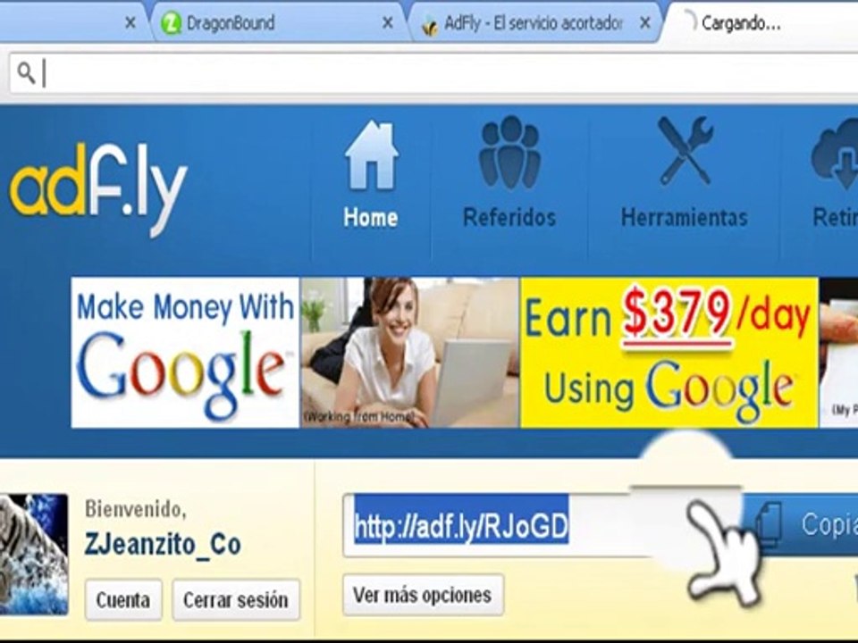 Como Registrar y Ganar Dinero Con Adfly [Si Funciona]
