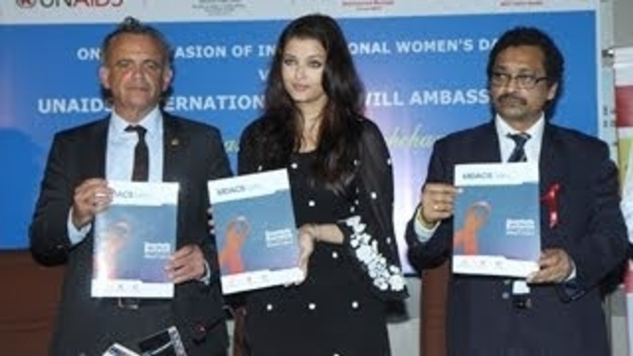 Aishwarya Rai Bachchan Leads UNAIDS Mission On Women & HIV Issues !