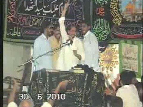 Zakir Naheed Abbas jug majlis jalsa neyar shah at Bhalwal