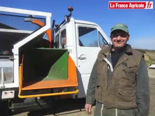 Coupe de haies : modifier un camion-benne pour broyer les branches