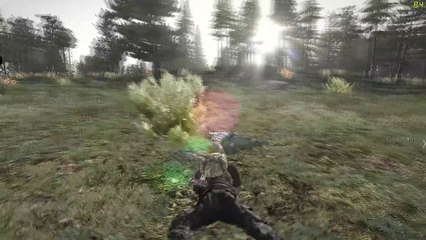 Three heroes trying to take down a bandit.