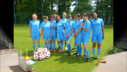 UNSS-FFF - FONTAINE DU VE SEZANNE le reve bleu-footballdesprincesses-2014