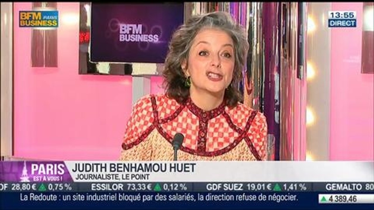 Le rendez-vous du jour: Judith Benhamou Huet, dans Paris est à vous - 10/03