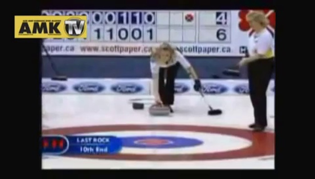 Gelmiş geçmiş en hassas curling atışı