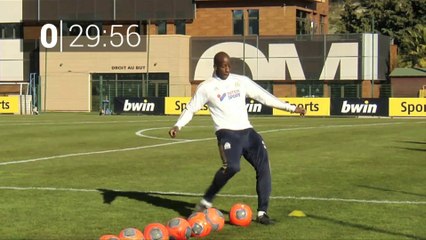 Diawara relève le Challenge bwin des ballons à eau