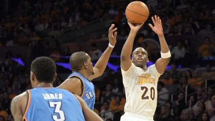 Meeks Drops 42; Lakers Stun Thunder