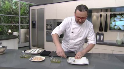 Amanida de mongetes amb sardina marinada