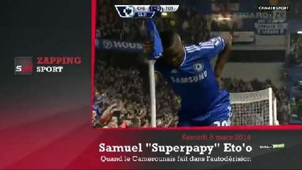 Zap' Sport : Eto'o superpapy, Noah excité devant son fils