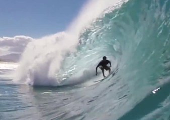 Gabriel Andre in Hawaii for Rip Curl Grom Camp 2014