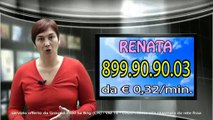Cartomante Renata 899.90.90.03 a € 0,32/min