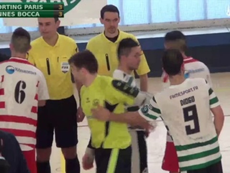 D1 Futsal - Sporting Paris - Cannes (3-3)- 20ème journée