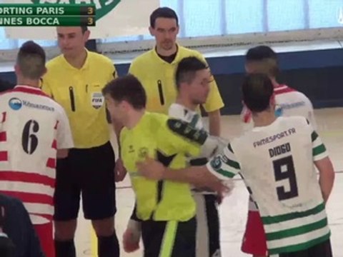 D1 Futsal - Sporting Paris - Cannes (3-3)- 20ème journée