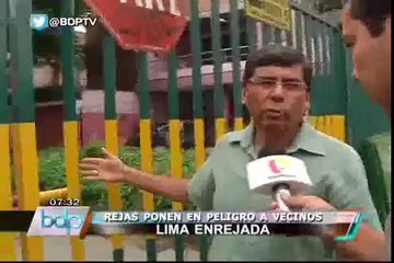Evidencian "trampa mortal" en diferentes distritos de Lima por calles enrejadas