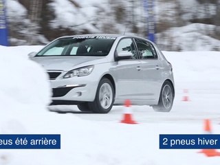 Importance d'avoir 4 pneus hiver