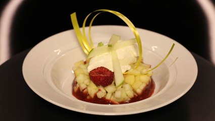 Le yaourt glacé et sa compotée de pommes vertes de Christophe Michalak - DPDC - 06/03/2014