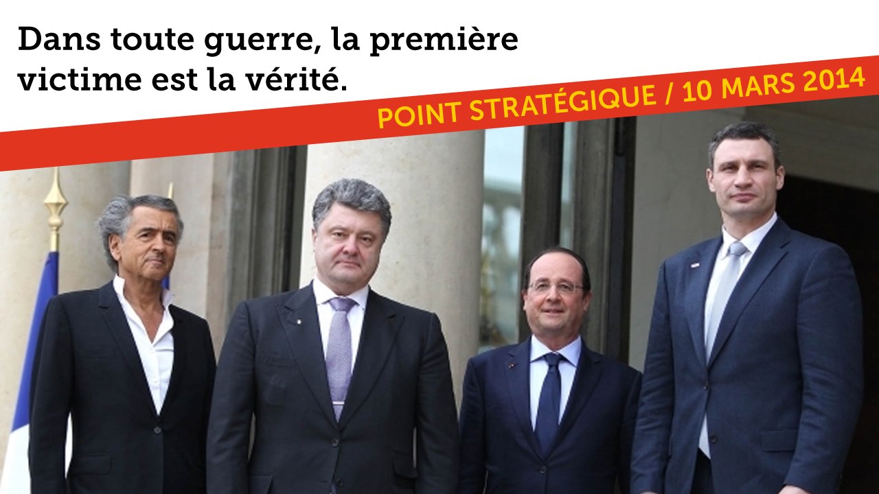 Dans toute guerre, la première victime est la vérité