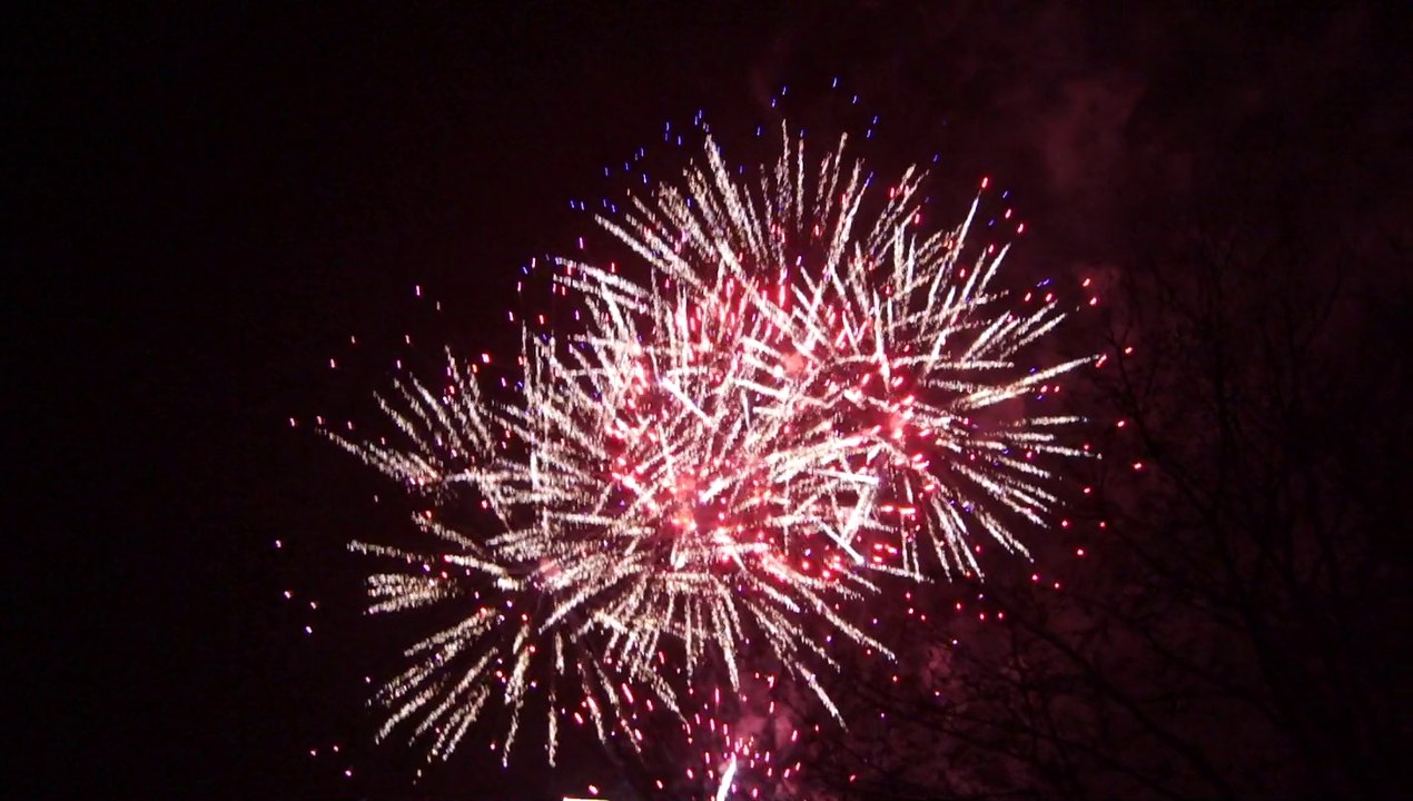 FEU D'ARTIFICE pour anniversaire Marc 60 ANS le 8 mars 2014