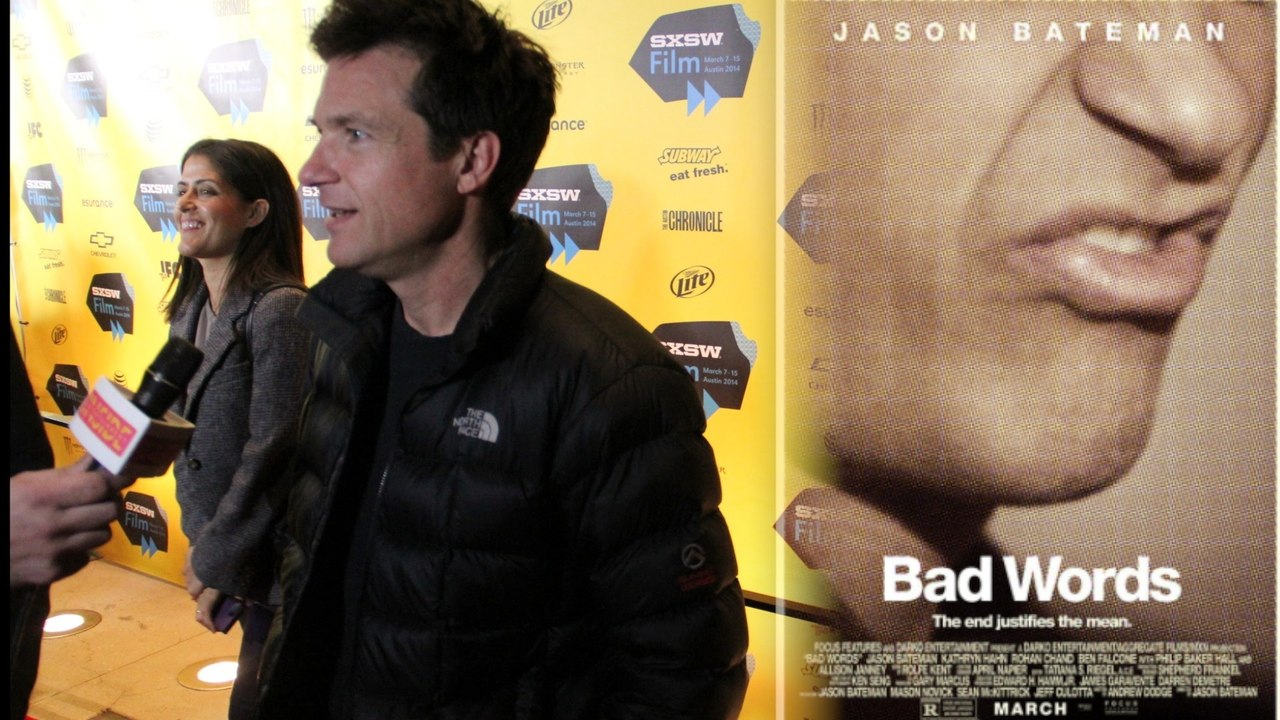 SXSW: Jason Bateman & Kathryn Hahn at 'Bad Words' Red Carpet