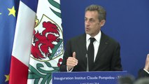 Alzheimer: Sarkozy inaugure à Nice l'institut Claude Pompidou