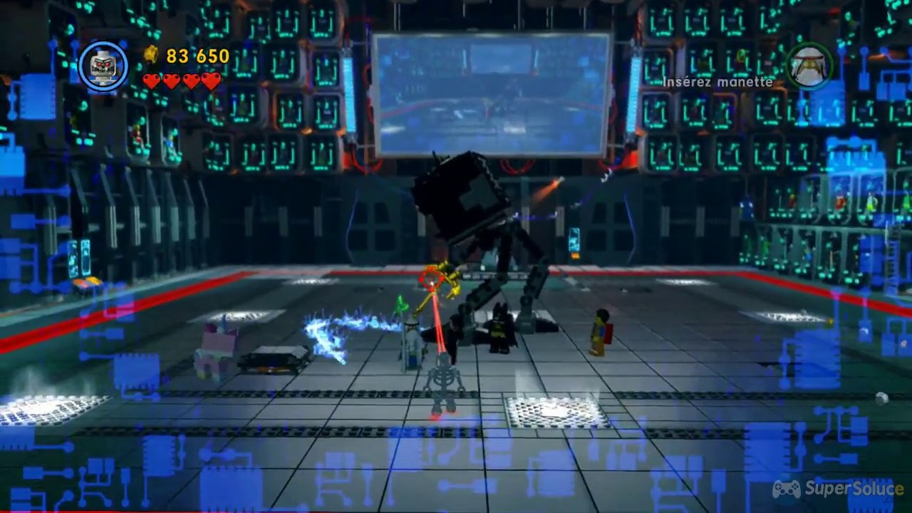 LEGO La grande aventure sur console de salon - Vaincre le Robot Bipède du niveau 12