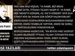 Üzerinizdeki havf ve yeisi atın artık! - Damla Pamir