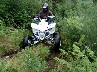 my ltz 400 with slick tires