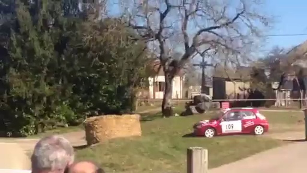 Rallye Avallonnais 2014 Plinguier Aline/Christophe