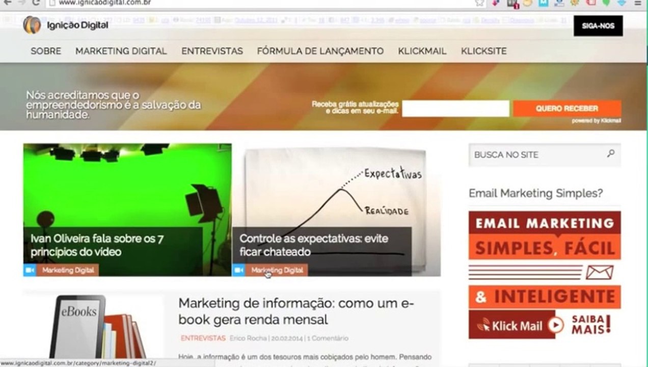 Como otimizar seu site com os links internos