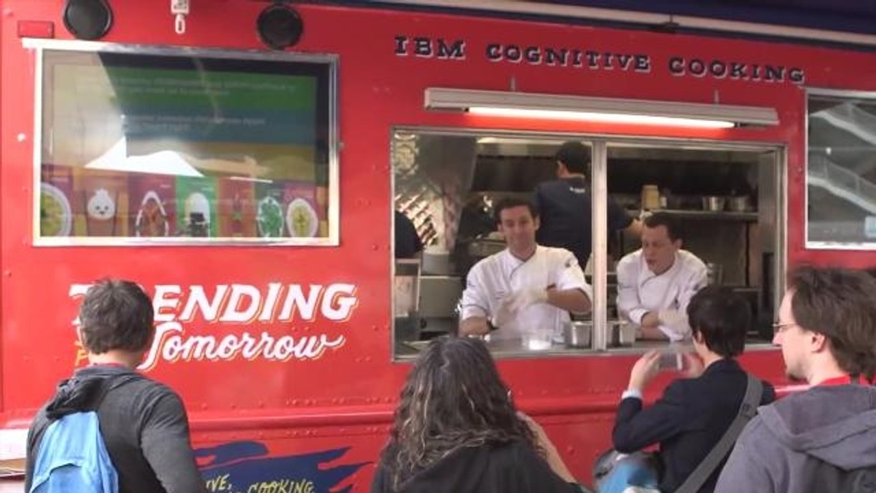 IBM's 'Supercomputer' Creates Funky Menu in Food Truck at SXSW