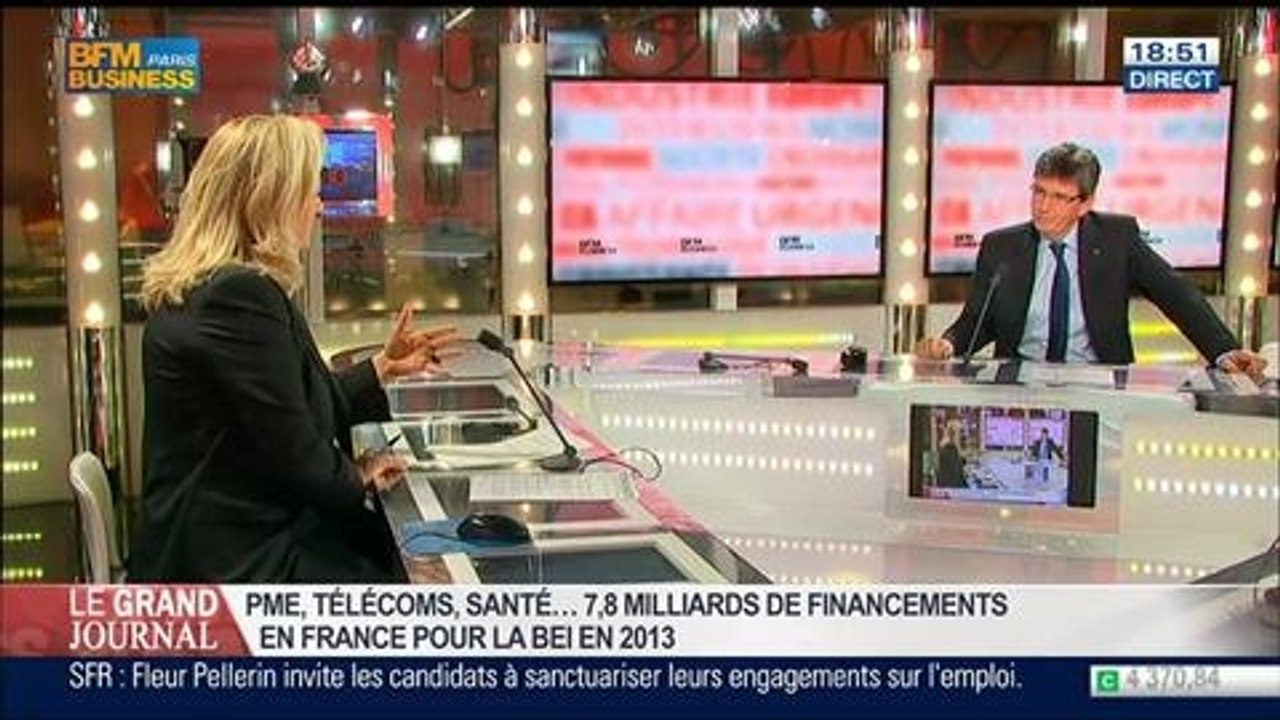 Philippe de Fontaine Vive, vice-président de la Banque européenne d’investissement, dans Le Grand Journal - 10/03 4/4
