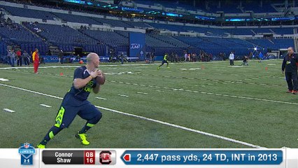 2014 Combine workout: Connor Shaw