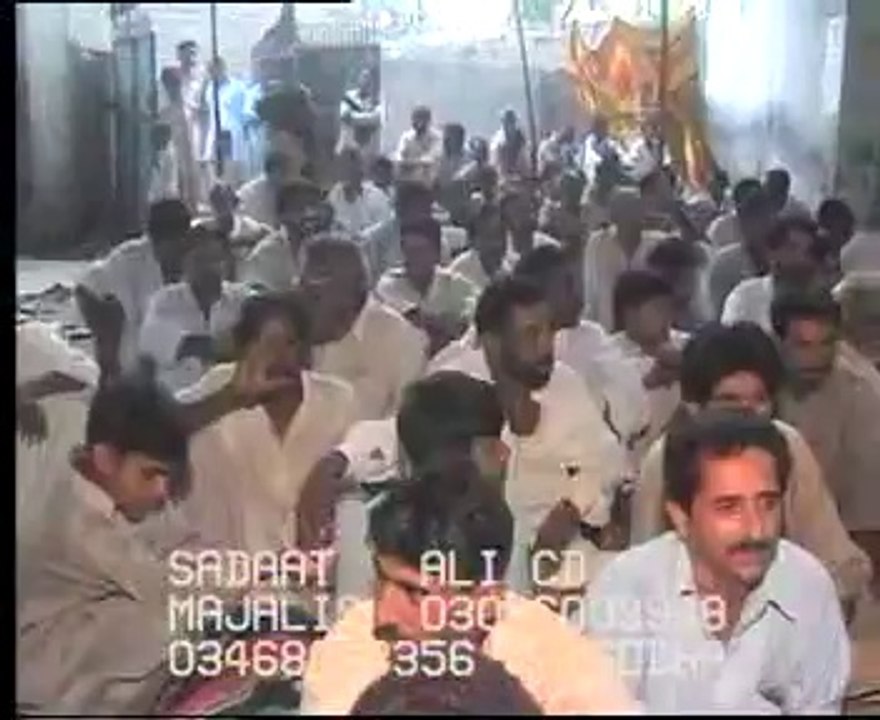 Zakir Amir Hussain Jafari p 1 majlis jalsa 11 chak Sargodha