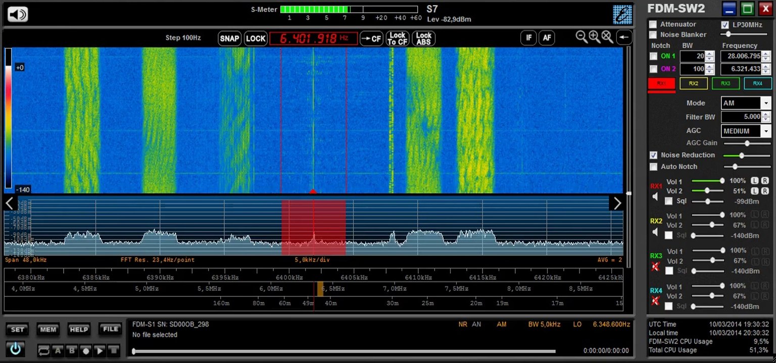 6402kHz Radio Black Arrow