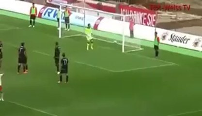 Amaing Football Kick For Goal-Must Watch