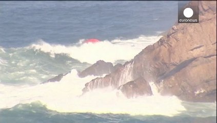 Dos fallecidos en un naufragio en la costa asturiana