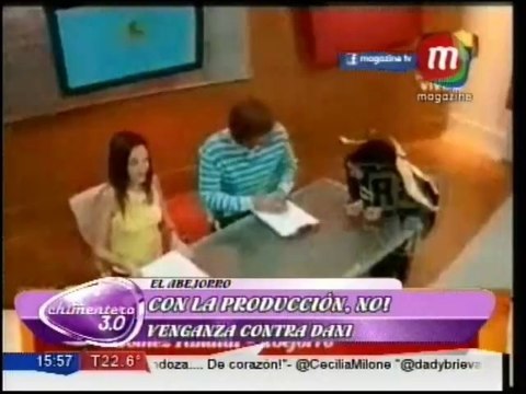 La producción del Chimentero 3.0 se vengó de Rinaldi