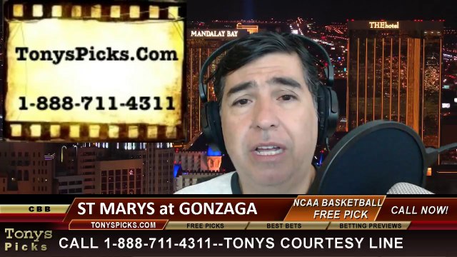 Gonzaga Bulldogs vs. Saint Mary’s Gaels Pick Prediction NCAA College Basketball Odds Preview 3-10-2014