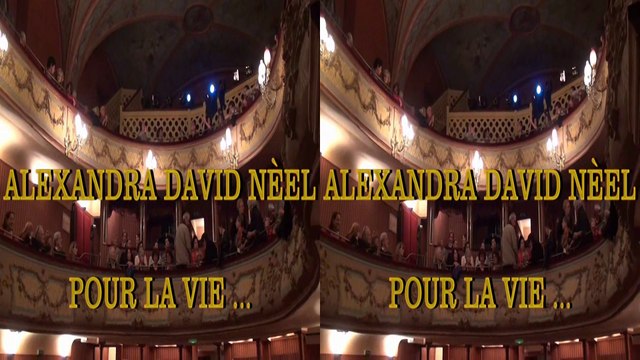 PIERETTE DUPOYET présente son spectacle ALEXANDRA DAVID NEEL,POUR LA VIE