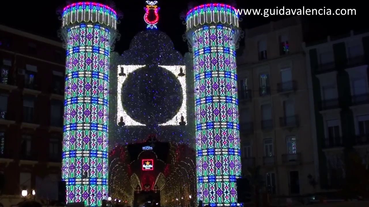 Accensione De Cagna - Michael Jackson  - Las Fallas 2014 - Valencia