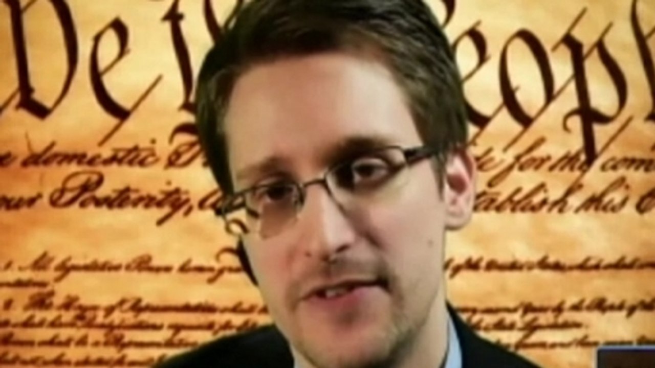 Snowden: NSA data collection "not consonant wit...