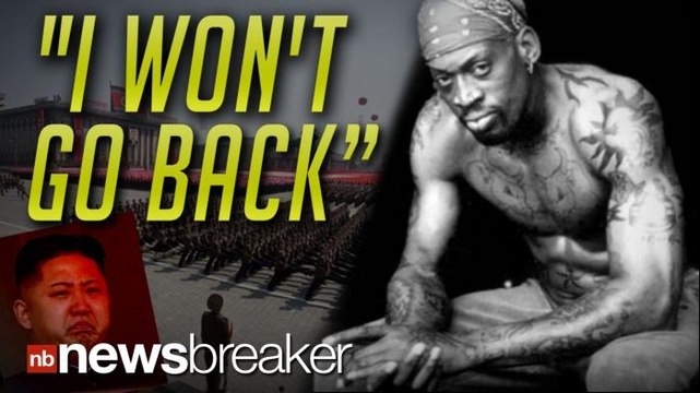 I WON'T GO BACK! : Dennis Rodman Tearfully Apologizes for Controversial Visits to North Korea