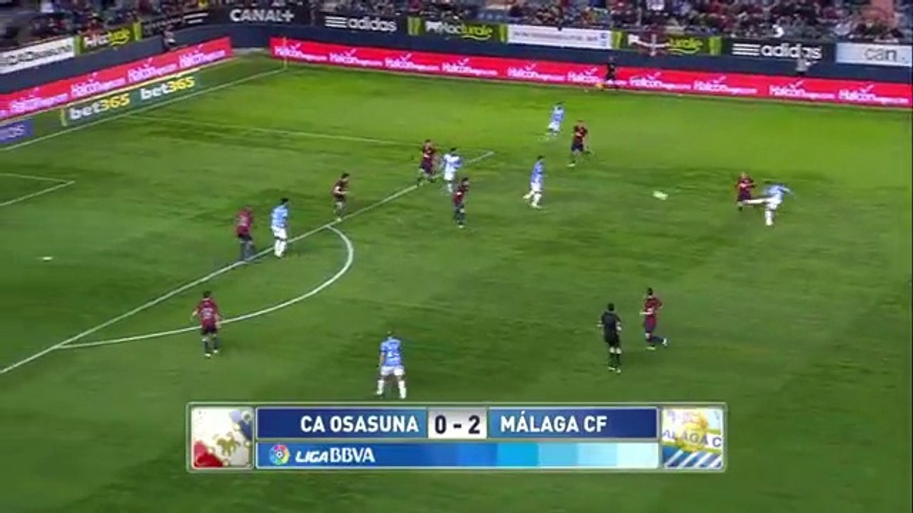 Osasuna 0 Málaga 2