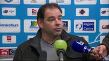 Conférence de presse Tours FC - Angers SCO (2-0) : Olivier PANTALONI (TOURS) - Stéphane MOULIN (SCO) - 2013/2014