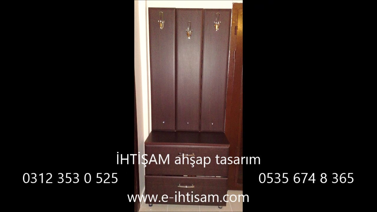 vestiyer imalatı tasarımı (portmanto)