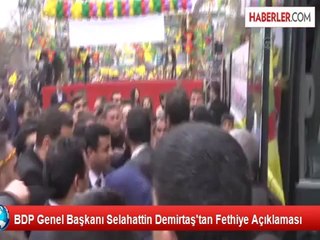 BDP Genel Başkanı Selahattin Demirtaş'tan Fethiye Açıklaması