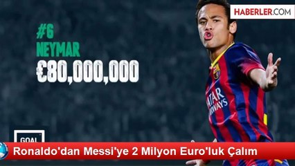 Ronaldo'dan Messi'ye 2 Milyon Euro'luk Çalım