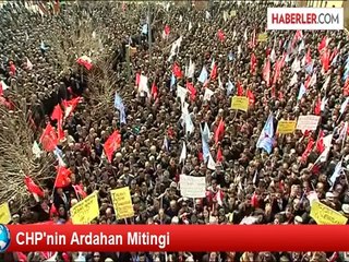 CHP'nin Ardahan Mitingi