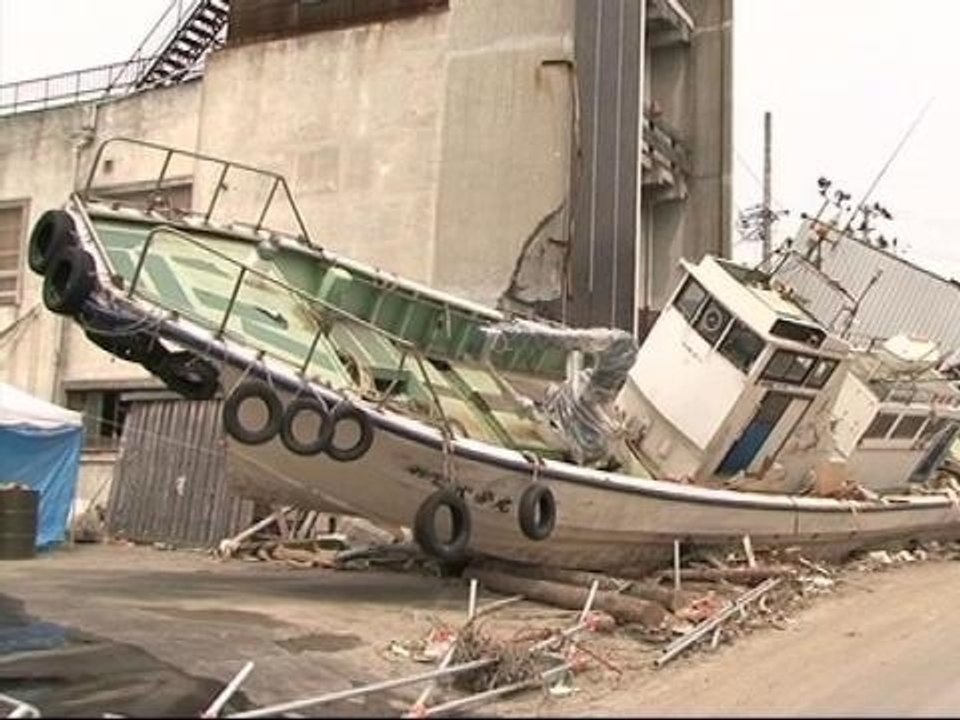 Tsunami au Japon: trois ans après, les dégâts sont toujours visibles - 11/03