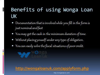 Wonga UK Loan Guide: How Collateral Loans Work 💷